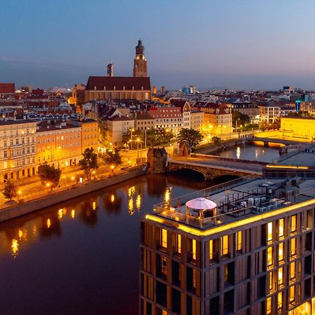 Inqse Wroclaw Marinaアパートホテル エクステリア 写真